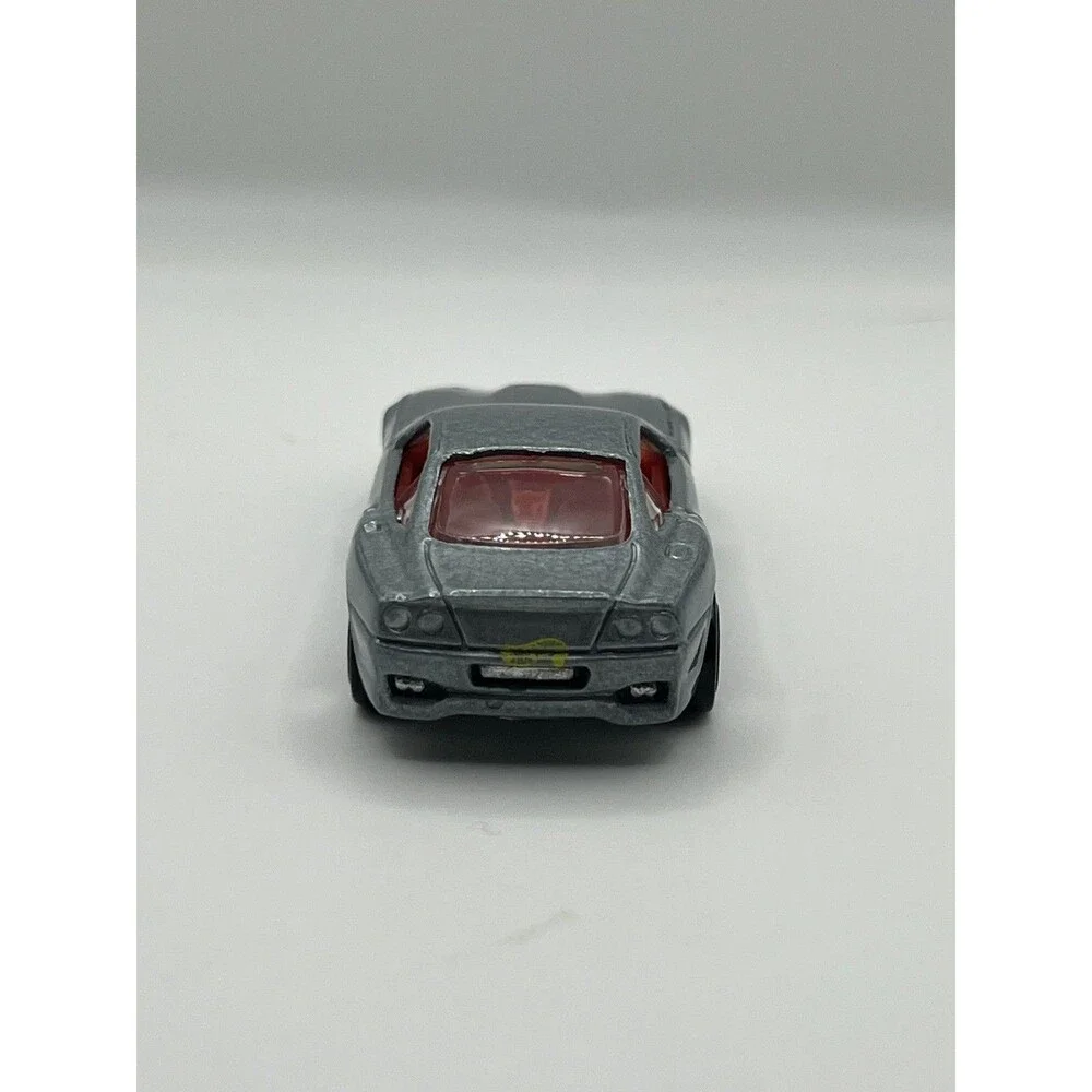 Hot Wheels 1999 Mattel Ferrari 550 Maranello Diecast Car, Grey, Red interior